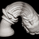 Image for article titled You can stretch out these fake marble sculptures like a slinky